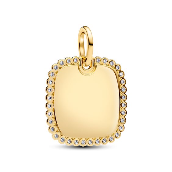 Pendente Pandora Donna Engravable in Lega metallica Cubic Zirconia 364009C01 - 364009C01